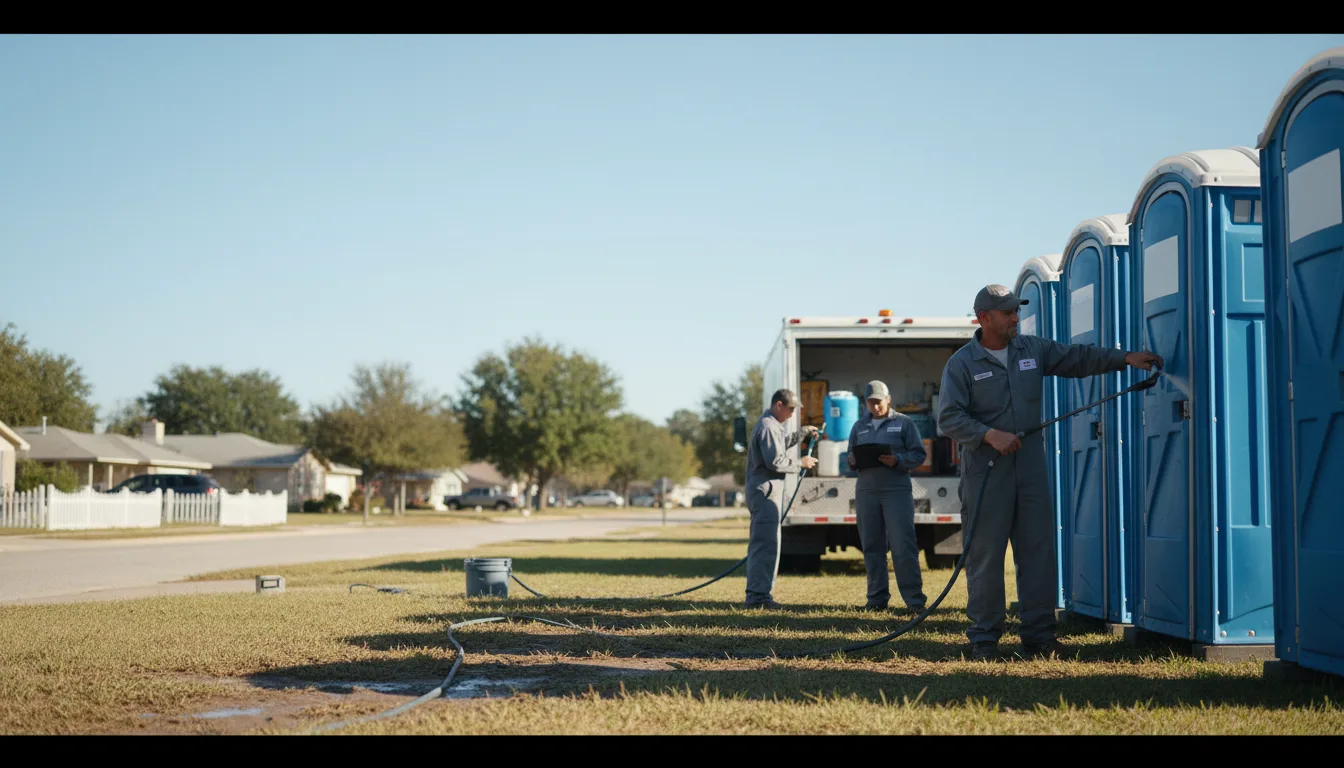 Long-Term Portable Toilet Rental in Dallas, GA near me